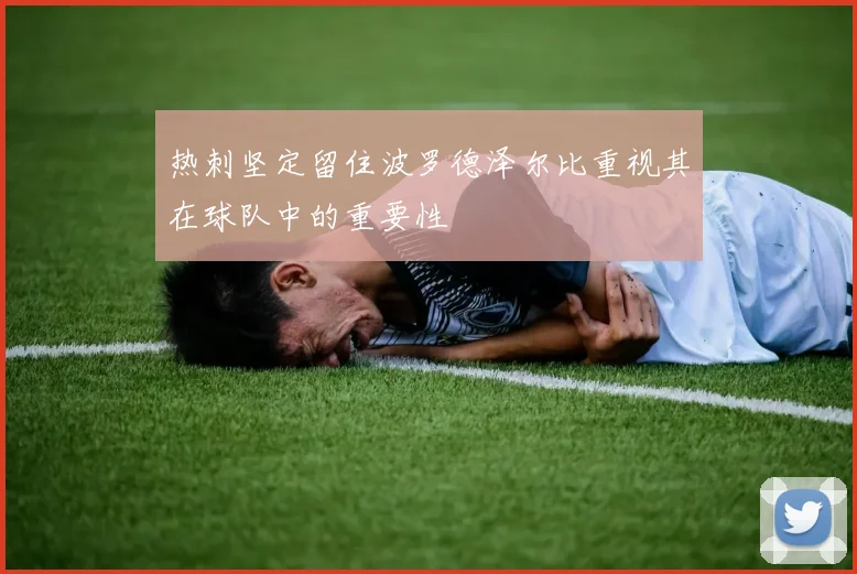 热刺坚定留住波罗德泽尔比重视其在球队中的重要性